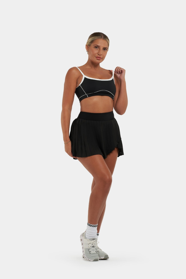 Effortless Racket Edition | Black & White Top