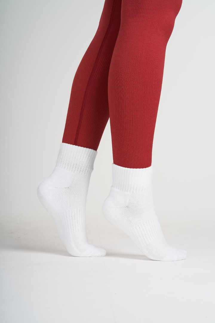 Silk Socks "White"